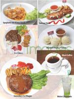 Aneka menu makan dan minuman d'Java Steak