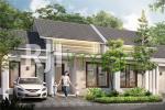 Perspektif deretan rumah tipe 37, Arkatama Residence Banguntapan