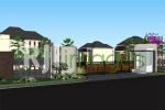 Perspektif maingate Taman Anggrek Trunuh Klaten