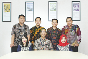 Lintang Edhie Putra (Regional Mortgage Manager Regional Jawa Tengah) beserta Tim