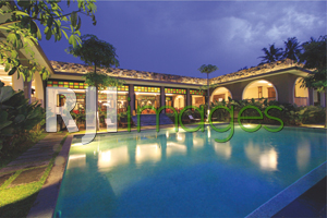 Perpaduan tema kolonial & Jawa pada bangunan The Westlake Resort