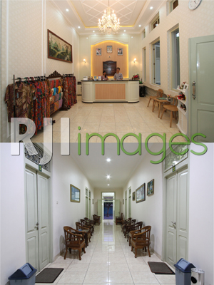 Resepsionis dan Selasar Hotel Besar Purwokerto Resepsionis dan Selasar Hotel Besar Purwokerto